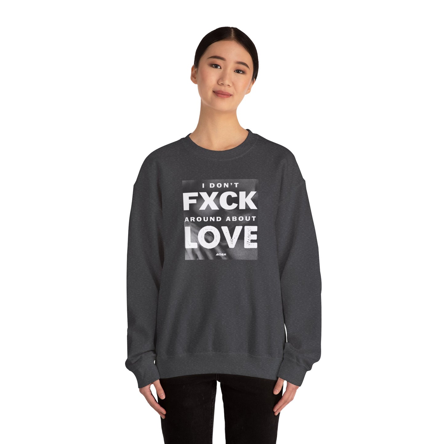 Fxck Love Unisex Heavy Blend™ Crewneck Sweatshirt