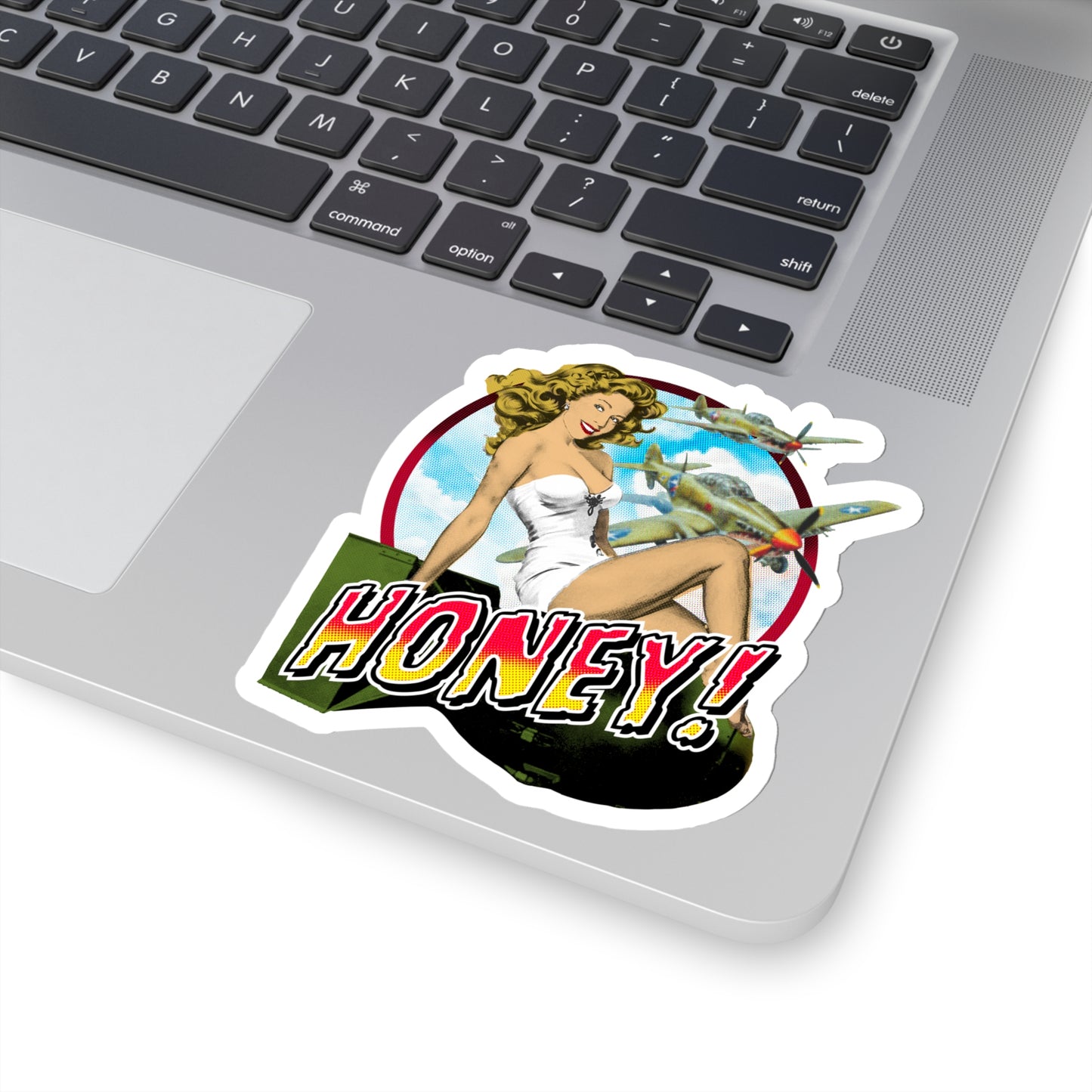 Bombs Away! Kiss-Cut Stickers