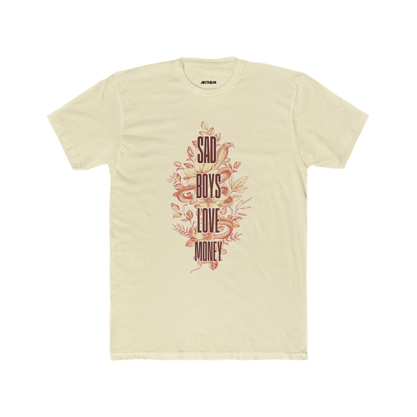 "Sad Boys Love Money" Men's Cotton Crew Tee