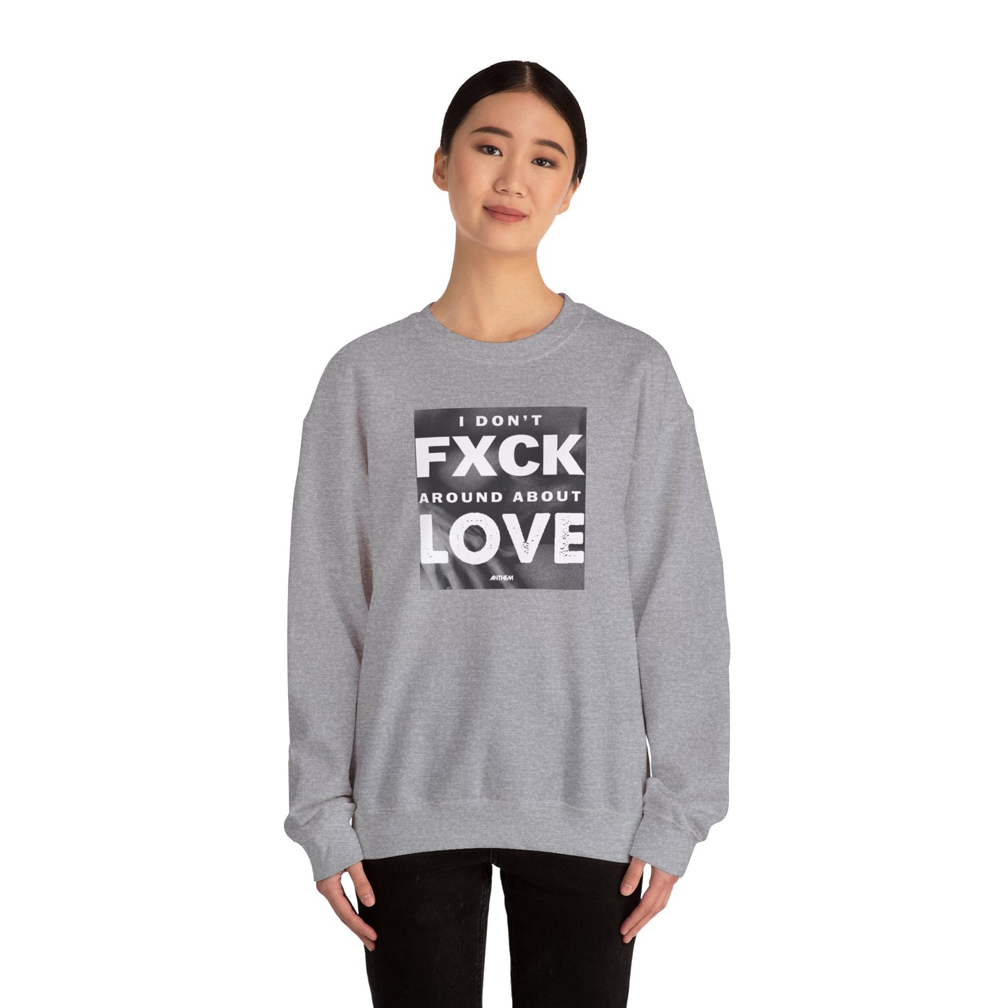 Fxck Love Unisex Heavy Blend™ Crewneck Sweatshirt