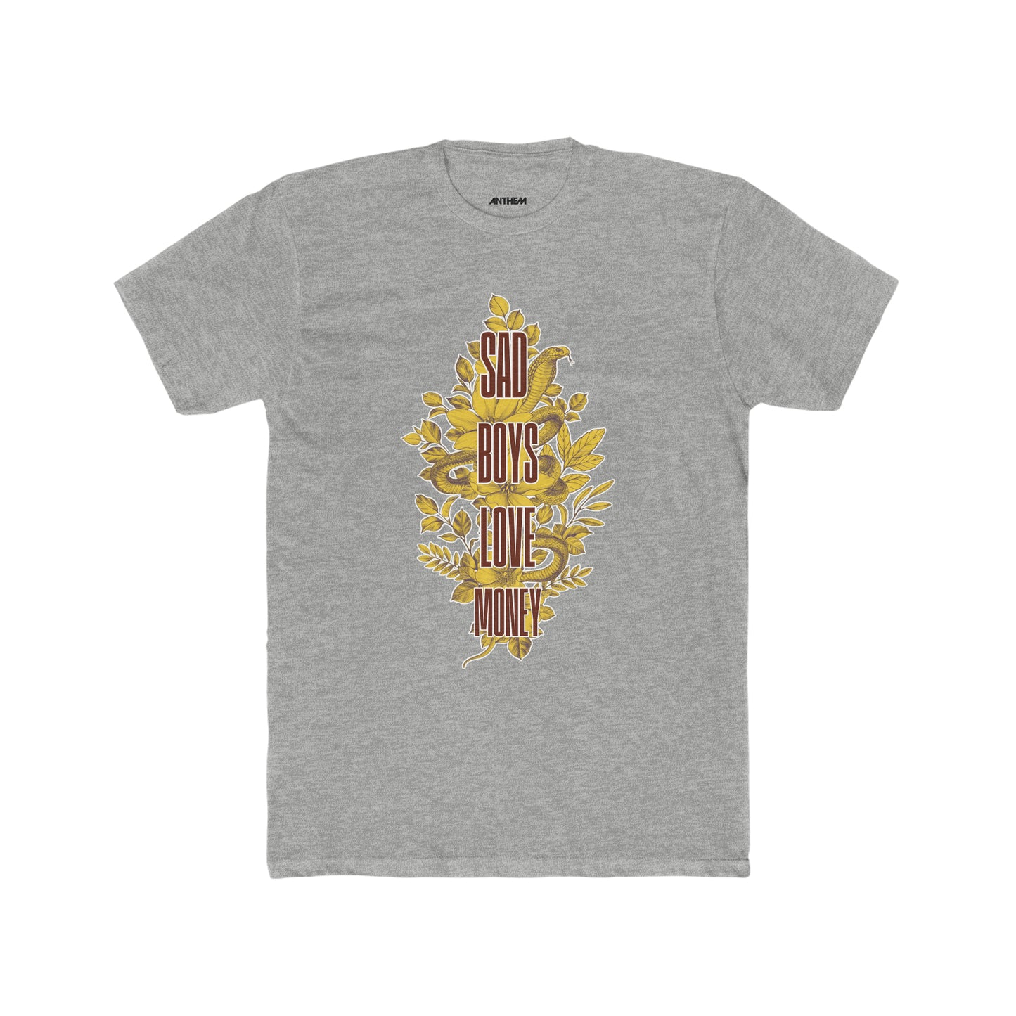 "Sad Boys Love Money" Men's Cotton Crew Tee