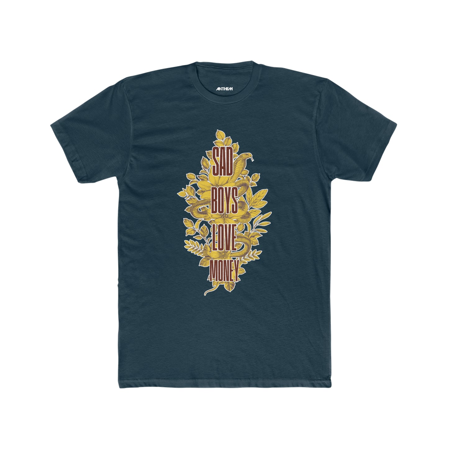 "Sad Boys Love Money" Men's Cotton Crew Tee