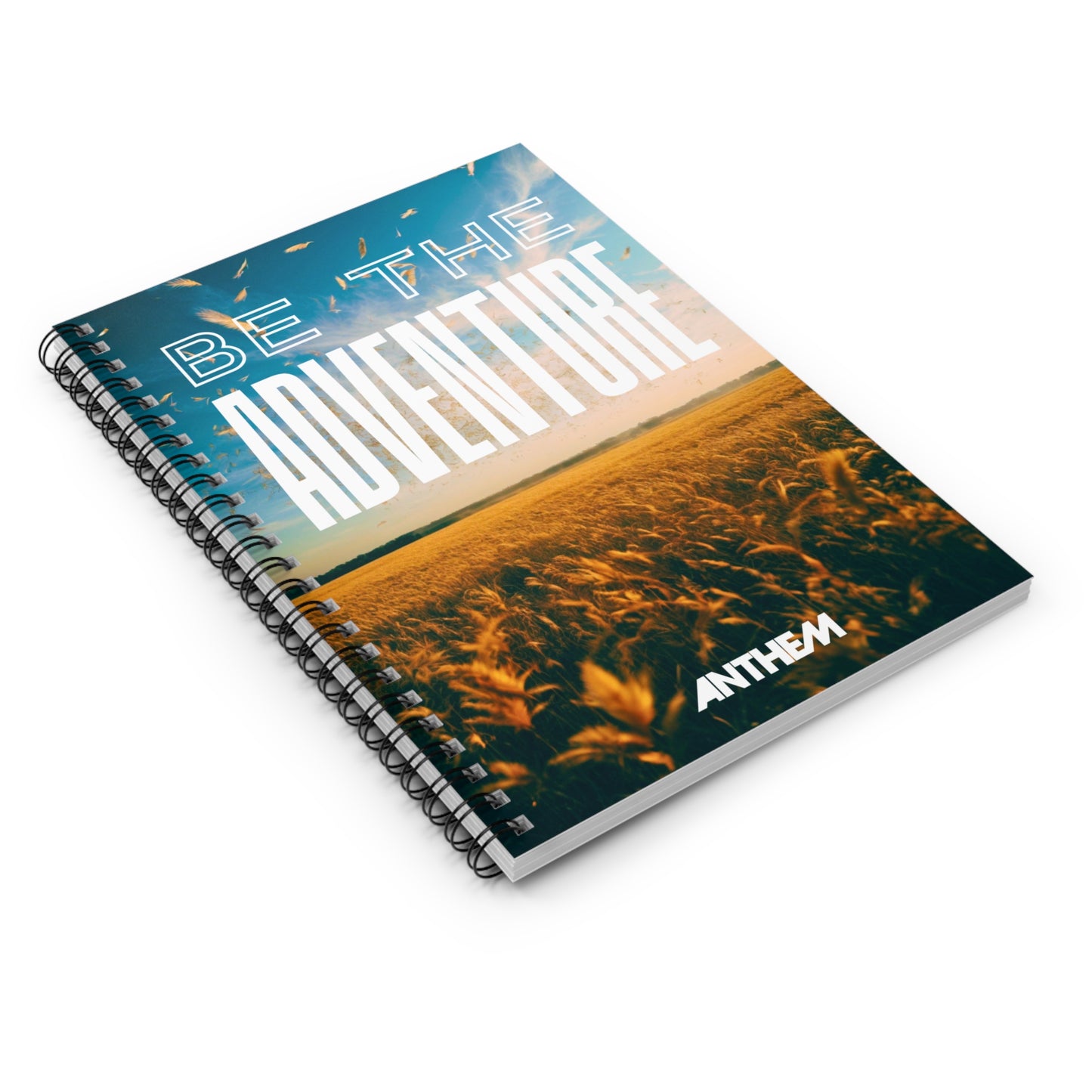 Anthem Adventure Spiral Notebook - Blue