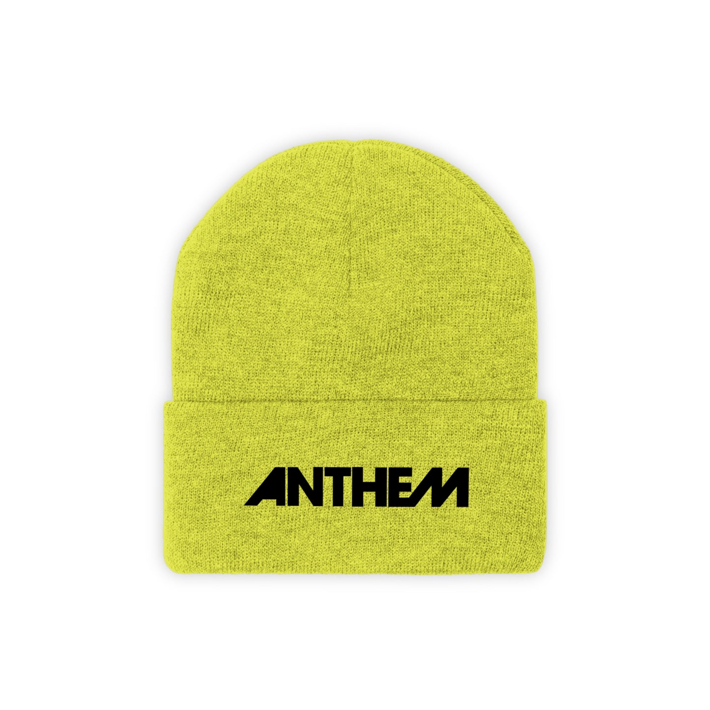 Anthem Embroidered Knit Beanie