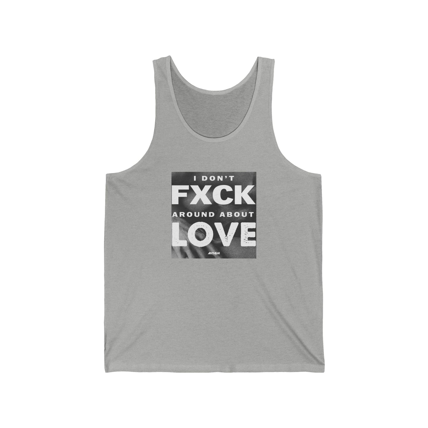 Fxck Love Unisex Jersey Tank