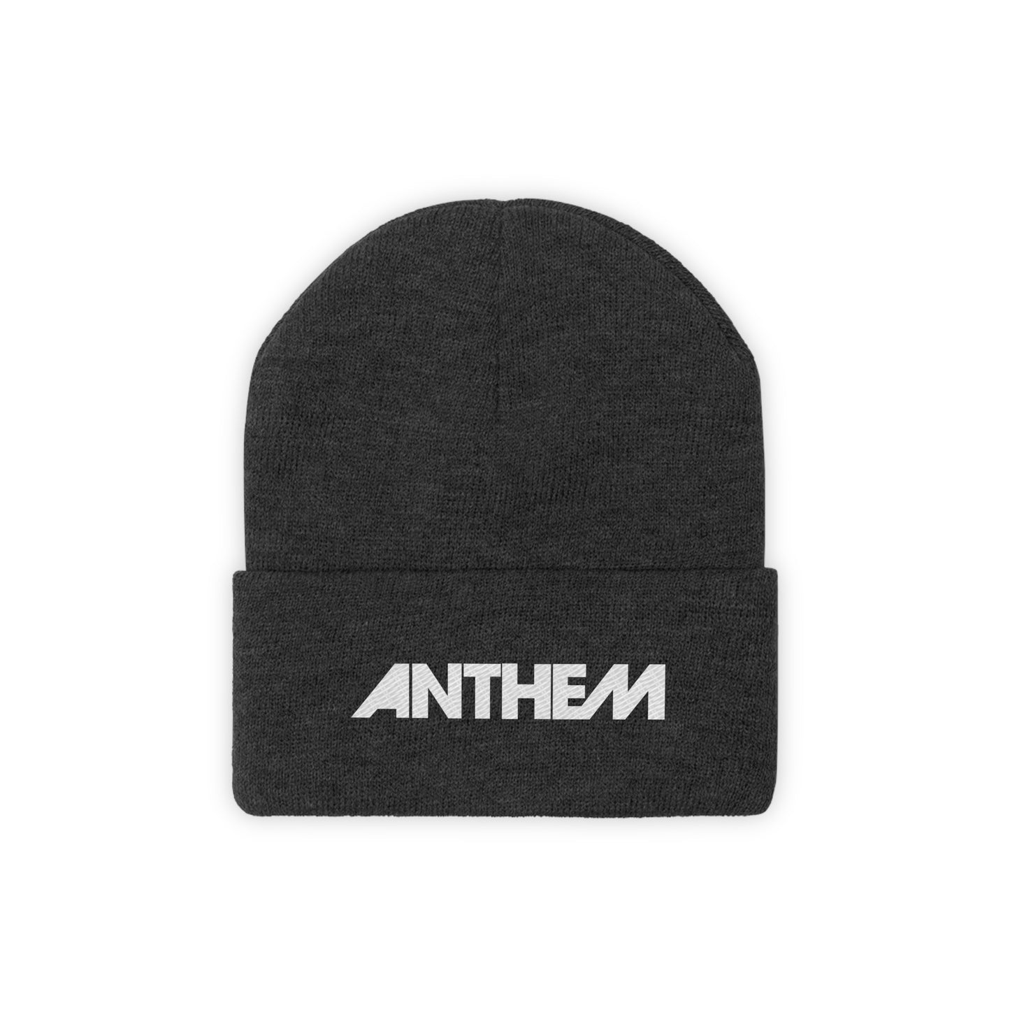 Anthem Embroidered Knit Beanie