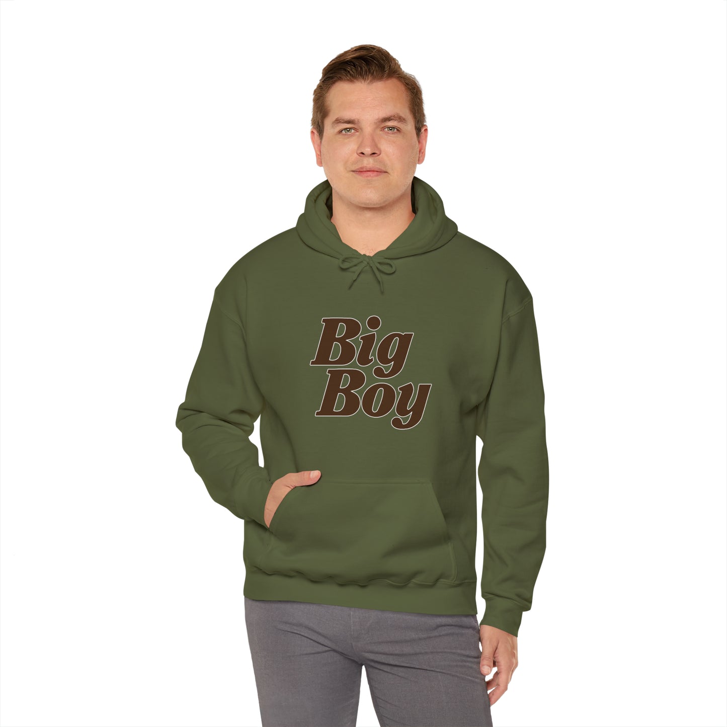Big Boy Retro Unisex Heavy Blend™ Hooded Sweatshirt