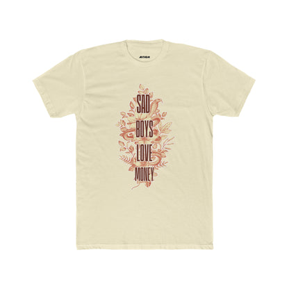 "Sad Boys Love Money" Men's Cotton Crew Tee
