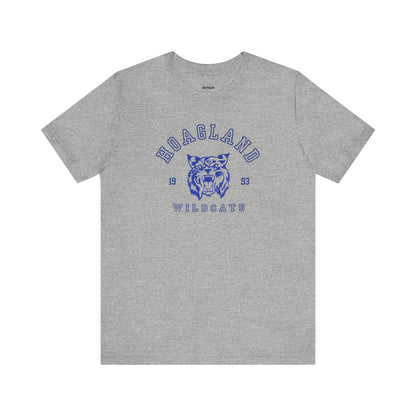Hoagland Wildcats Retro Unisex Jersey Short Sleeve Tee