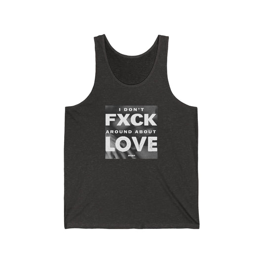 Fxck Love Unisex Jersey Tank