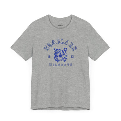 Hoagland Wildcats Retro Unisex Jersey Short Sleeve Tee