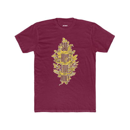"Sad Boys Love Money" Men's Cotton Crew Tee