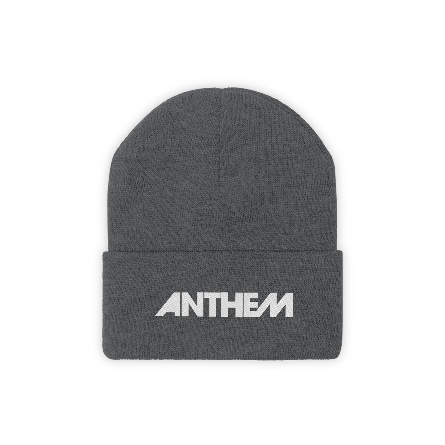 Anthem Embroidered Knit Beanie