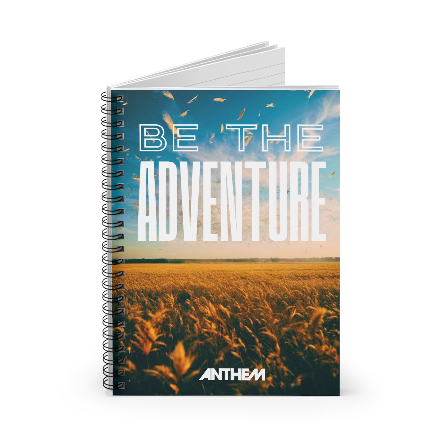 Anthem Adventure Spiral Notebook - Blue
